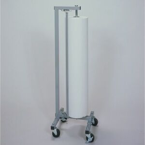 Single Paper Roll Vertical Paper Dispenser/Cutter 36" for 30, 36"